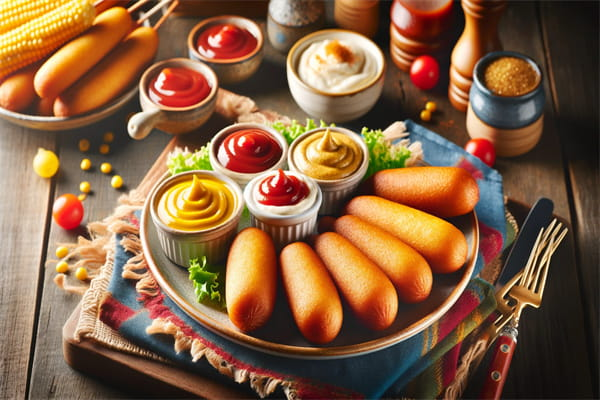 Air Fryer Corn Dogs