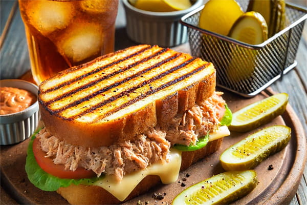 Air Fryer Tuna Melt